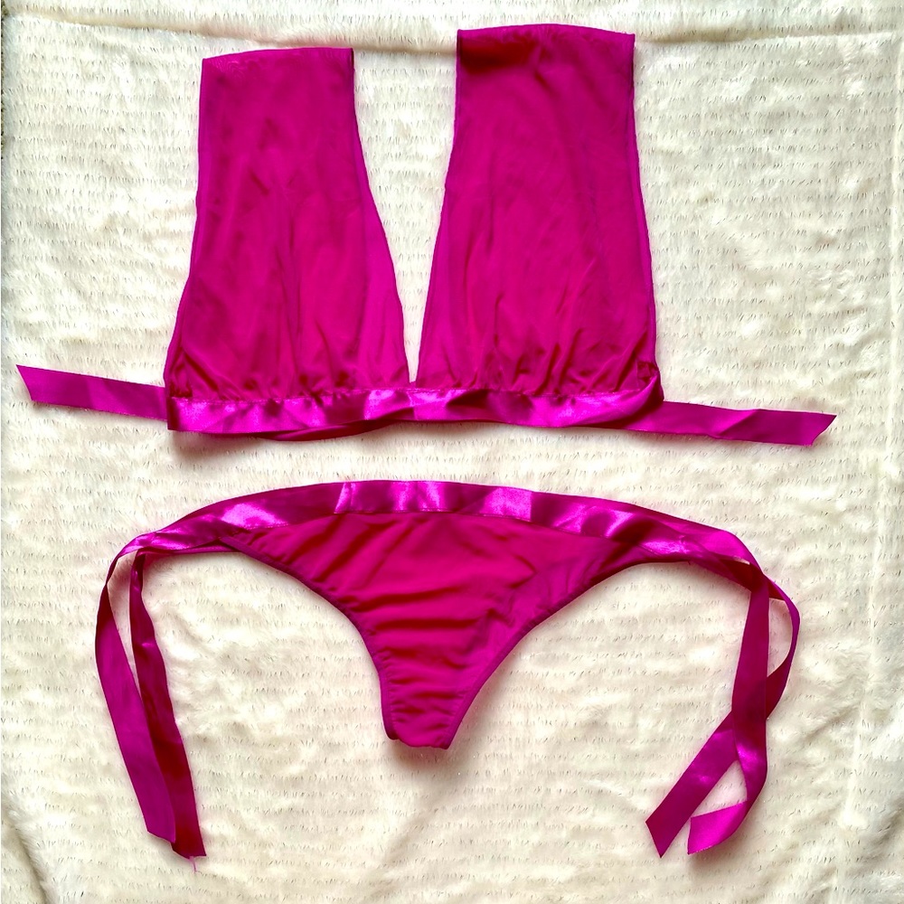 Sheer Top and Bottom Set